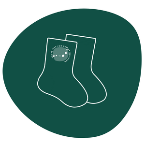 Fuzzy Footsteps for Family Building Socks Earned!